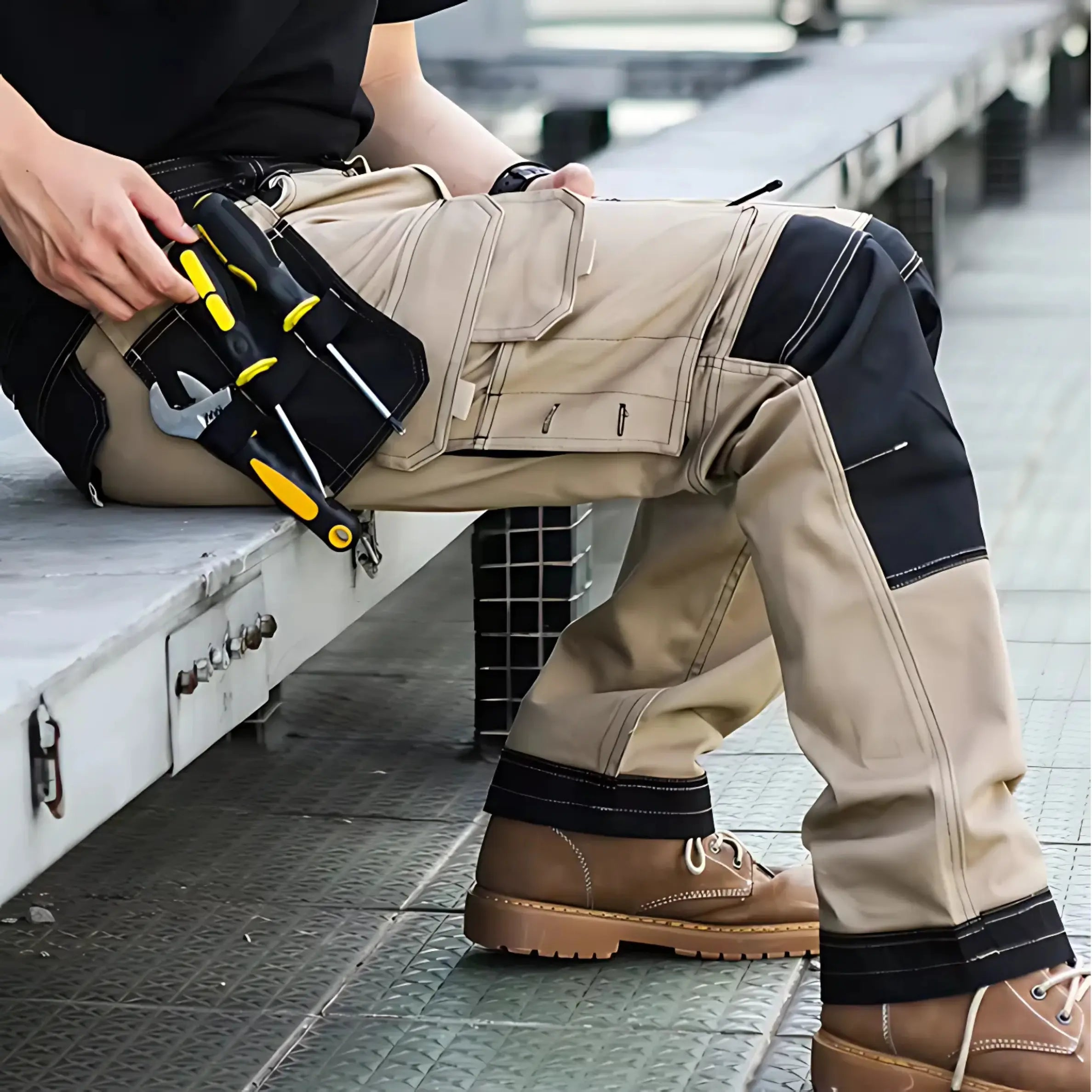 Pantalon de travail robuste et multi-poches