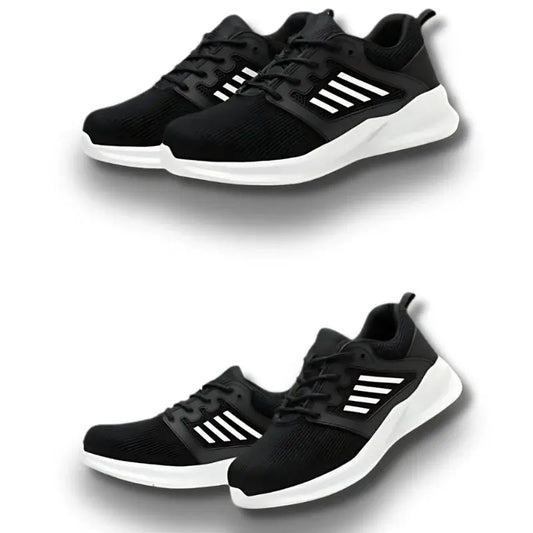 AIRSTEEL - Baskets de sécurité noires basket de sécurité pour homme et femme baskets de sécurité noires Baskets de sécurité S1