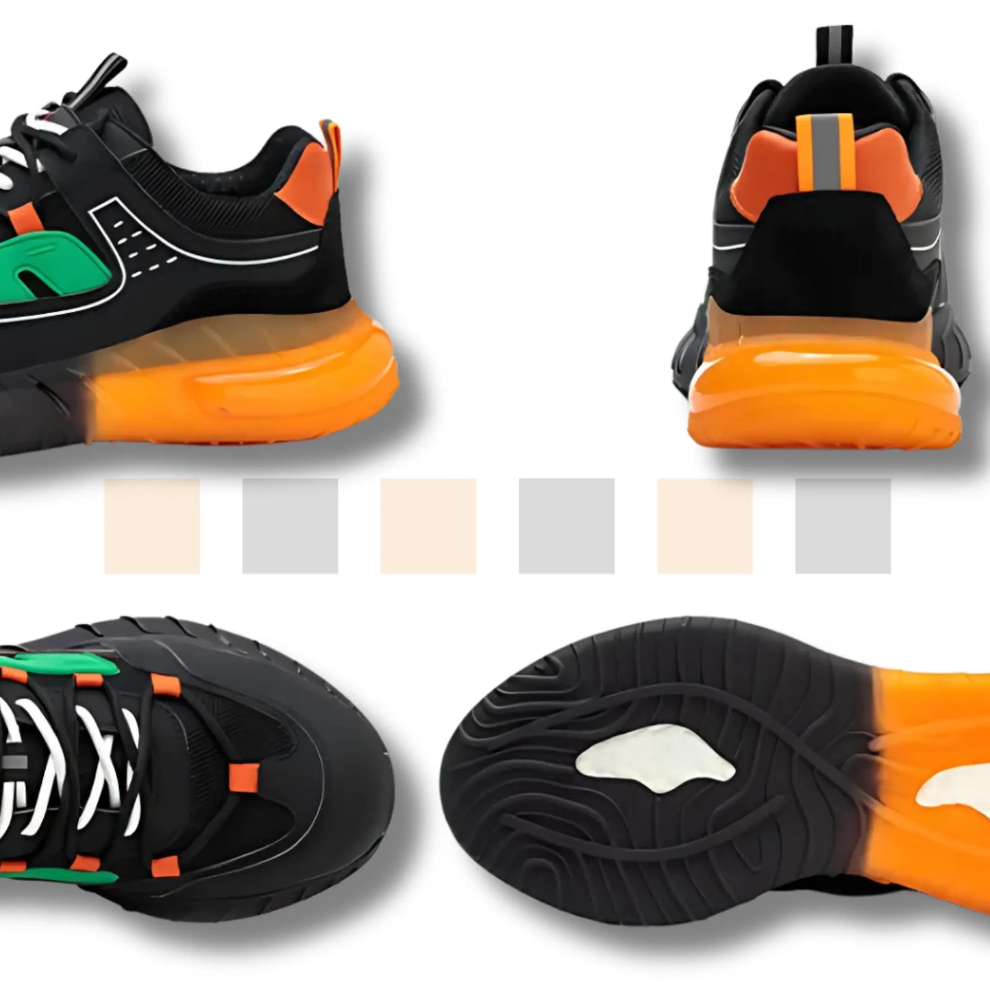 AQX - Baskets de sécurité souples ales baskets confort curit elles flexible journ leur pour protection sont souples travail