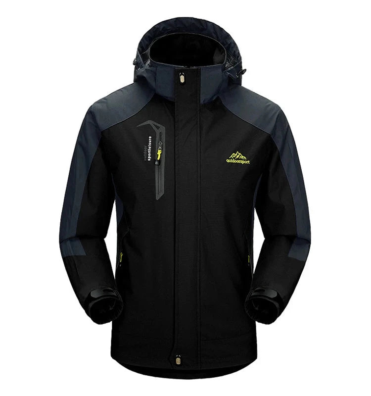 Veste coupe-vent imperméable TRVLWEGO Black