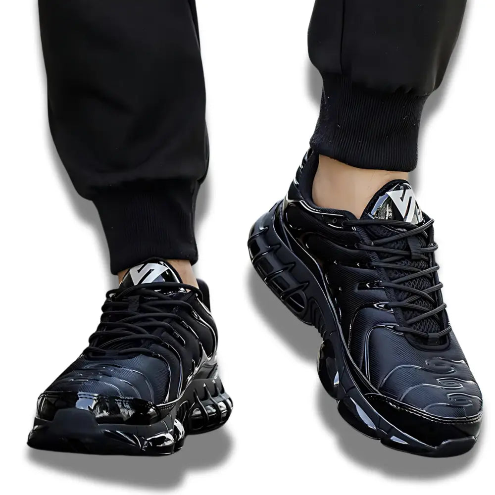 KEEP-C Baskets de sécurité noires basket de sécurité noir basket de sécurité pour homme et femme Baskets de sécurité S1 chaussure de sécurité S1