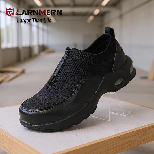 LARNMERN Chaussures De Sécurité Femme Confort Léger Embout Acier Antidérapant _Hi_chtgptapp_optimised_this_description-generator _Hi_chtgptapp_optimised_this_seo-meta-description _Hi_chtgptapp_optimised_this_seo-meta-title _Hi_chtgptapp_optimised_this_tags-generator _Hi_chtgptapp_optimised_this_title-generator antidérapant bout rond chantier chaussures de sécurité confort doublure coton embout acier femme hauteur cheville industrie léger semelle pu tige coton travail