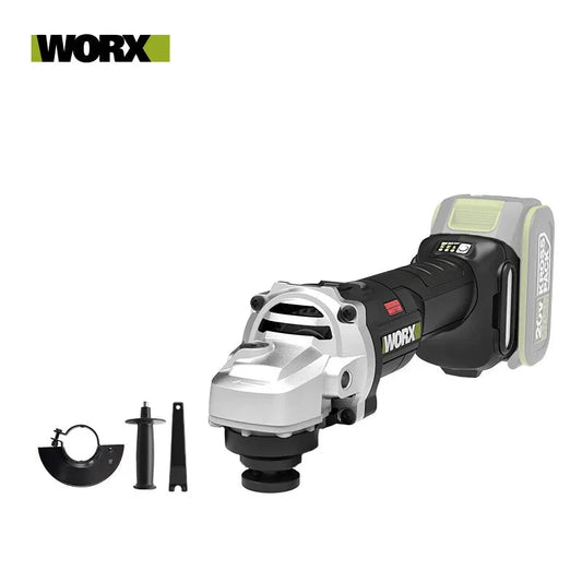 Meuleuse D'Angle Worx 20V Brushless - Puissance Durable - Compatible PowerShare WU806.9