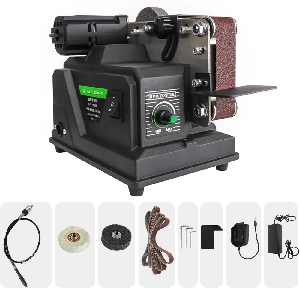 Allsome Mini Ponceuse À Bande 120 W Ponçage Précis Avec 10 Bandes 533 x 30 mm 120w 2.95kg 220v 3202 50hz 60hz 7000 rpm _Hi_chtgptapp_optimised_this_description-generator _Hi_chtgptapp_optimised_this_seo-meta-description _Hi_chtgptapp_optimised_this_seo-meta-title _Hi_chtgptapp_optimised_this_tags-generator _Hi_chtgptapp_optimised_this_title-generator allsome bandes 533x30mm bg bricolage ce moteur brossé ponceuse à bande ponçage précis prise eu vitesse variable électrique