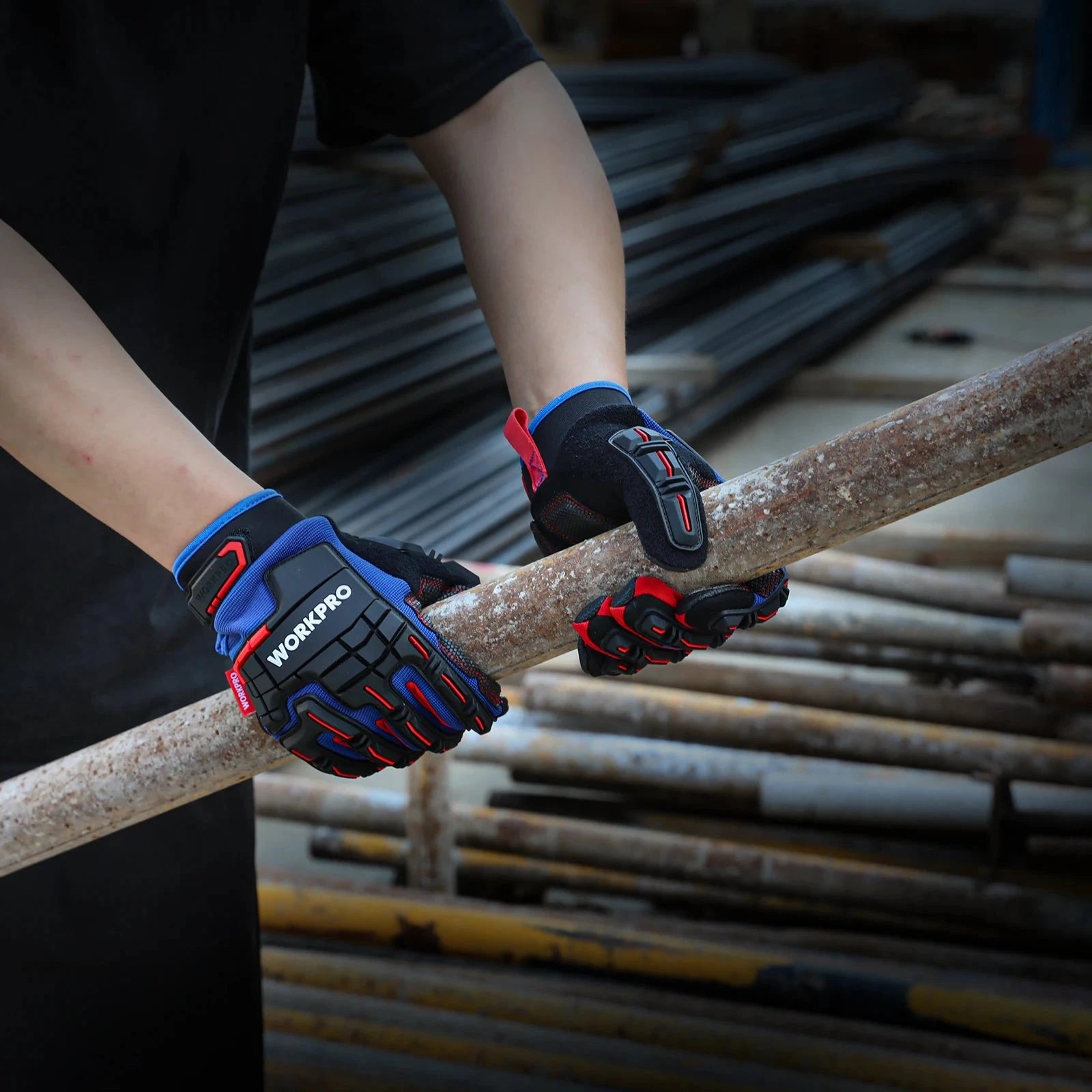 Workpro Gants De Travail Écran Tactile Protection Intégrale Doigts Renforcés