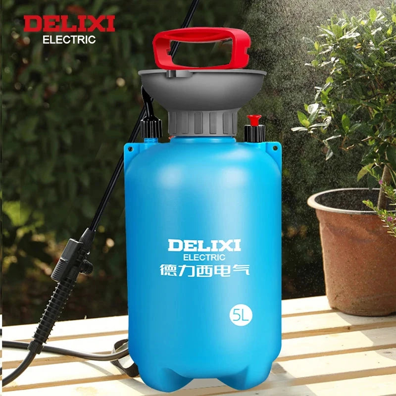 Delixi Electric Pulvérisateur 3 5 8 L Pression Stable Buse Réglable