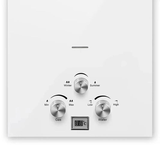 Vevor Chauffe Eau Gaz GPL Inox Instantané Évacuation Forcée 6 18 L