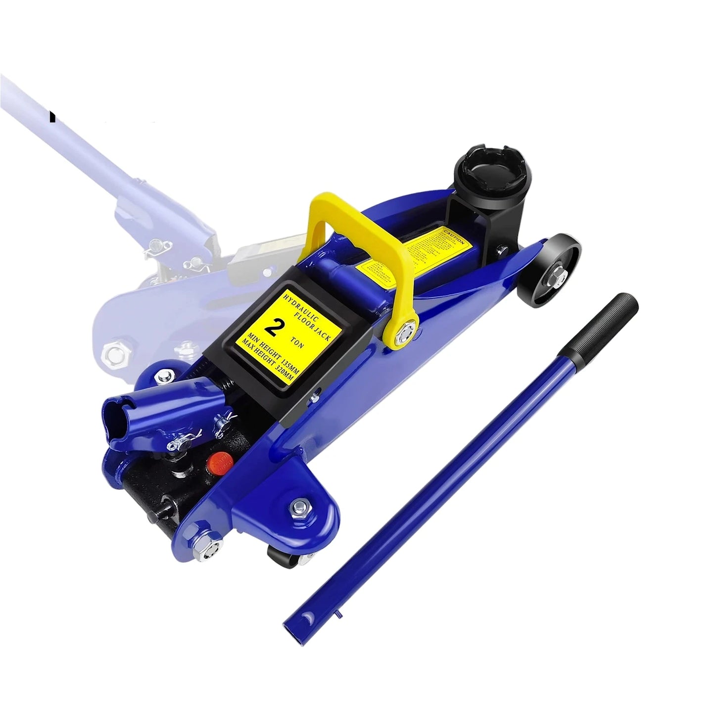 Cric Rouleur Hydraulique 2 Tonnes Profil Bas Levage Stable Pour Voitures Et SUV Allemagne