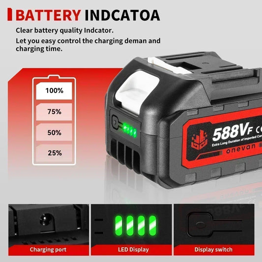 ONEVAN Batterie 18V Li Ion Haute Capacité Indicateur Charge Makita 18v _Hi_chtgptapp_optimised_this_description-generator _Hi_chtgptapp_optimised_this_seo-meta-description _Hi_chtgptapp_optimised_this_seo-meta-title _Hi_chtgptapp_optimised_this_tags-generator _Hi_chtgptapp_optimised_this_title-generator batterie 18v ce haute capacité indicateur charge lithium ion makita onevan outil 18v tension 18v