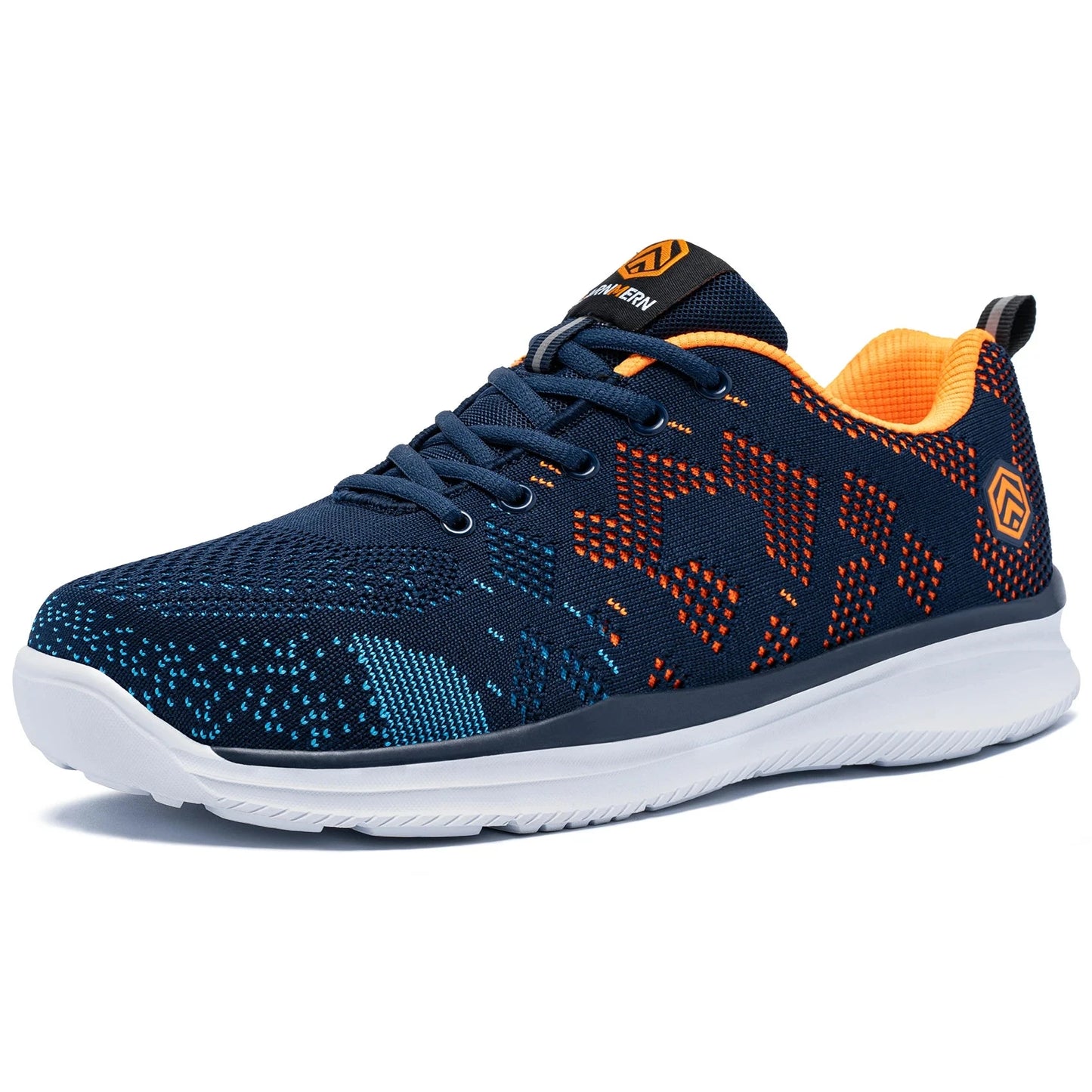 Larnmern Chaussures De Sécurité Embout Acier Antiperforation Antidérapantes ORANGE Stock Central
