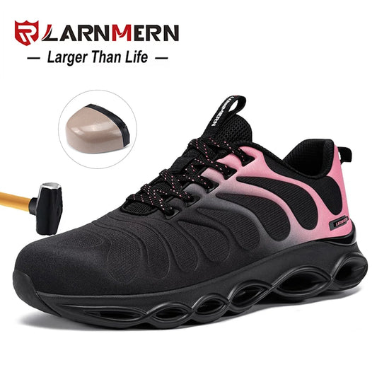 LARNMERN Chaussures De Sécurité Parker Confort Antichoc Semelle EVA _Hi_chtgptapp_optimised_this_description-generator _Hi_chtgptapp_optimised_this_seo-meta-description _Hi_chtgptapp_optimised_this_seo-meta-title _Hi_chtgptapp_optimised_this_tags-generator _Hi_chtgptapp_optimised_this_title-generator adulte ajustement normal antichoc chantier chaussures sécurité cheville confort doublure coton larnmern protection pied semelle eva sécurité femme tige tissu tissu coton travail