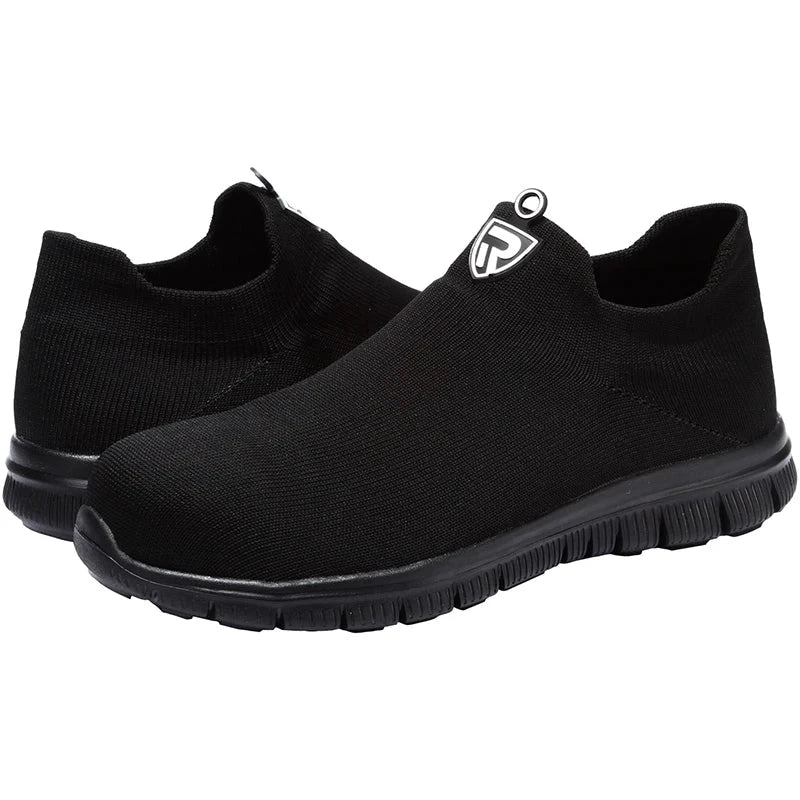 LARNMERN Chaussures De Sécurité Embout Acier Antidérapantes Légères