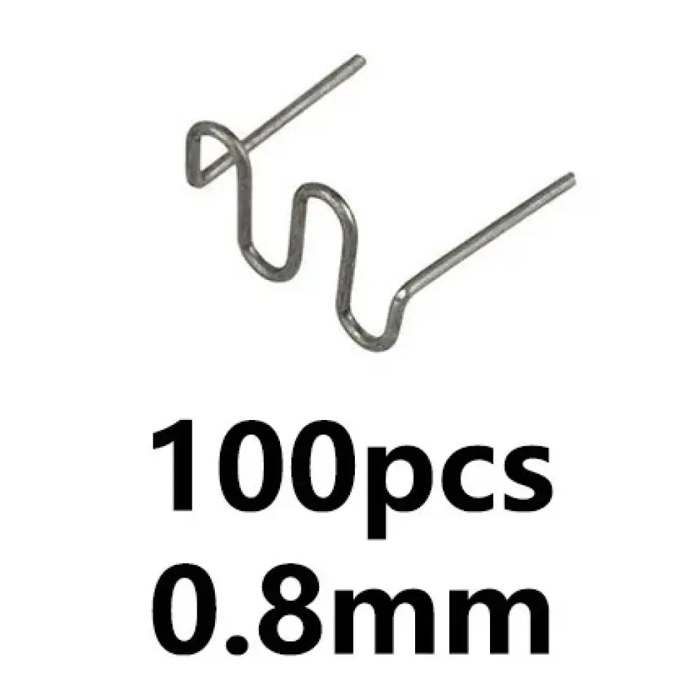 Agrafes pour réparation plastique à chaud – 100 ou 600 pièces – variante Type C – 100 pièces / France