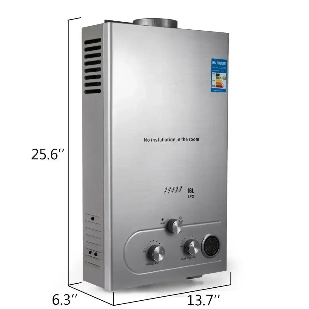 Chauffe-Eau Gaz Sans Réservoir Instantané LPG Domestique - 16L 32KW / REPUBLIQUE CZEQUE