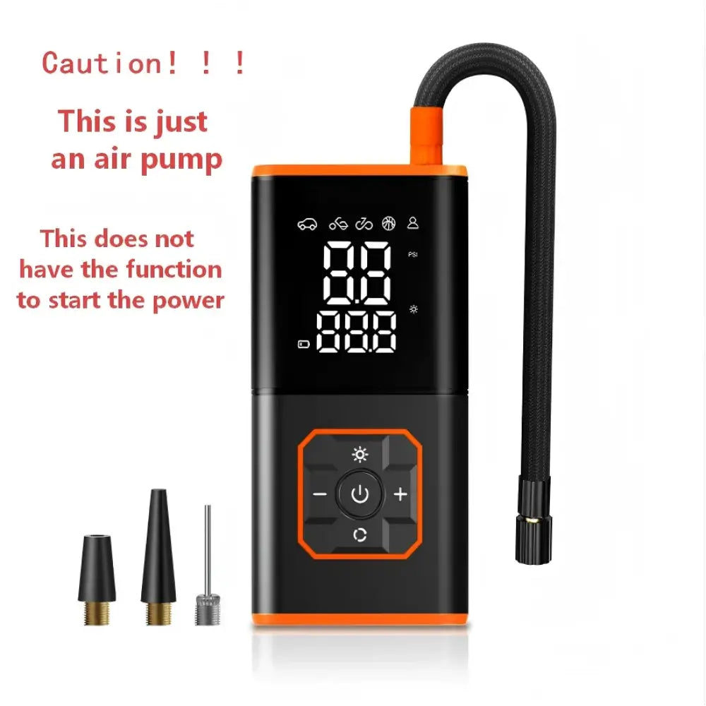 Gonfleur pneus portable USB à affichage numérique - Gonfleur standard / France - gonfleur pneus portable rechargeable