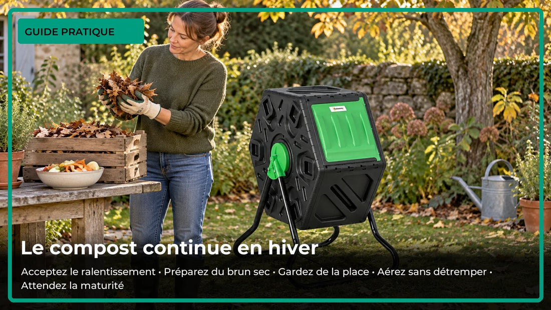 Comment continuer à composter en hiver ?