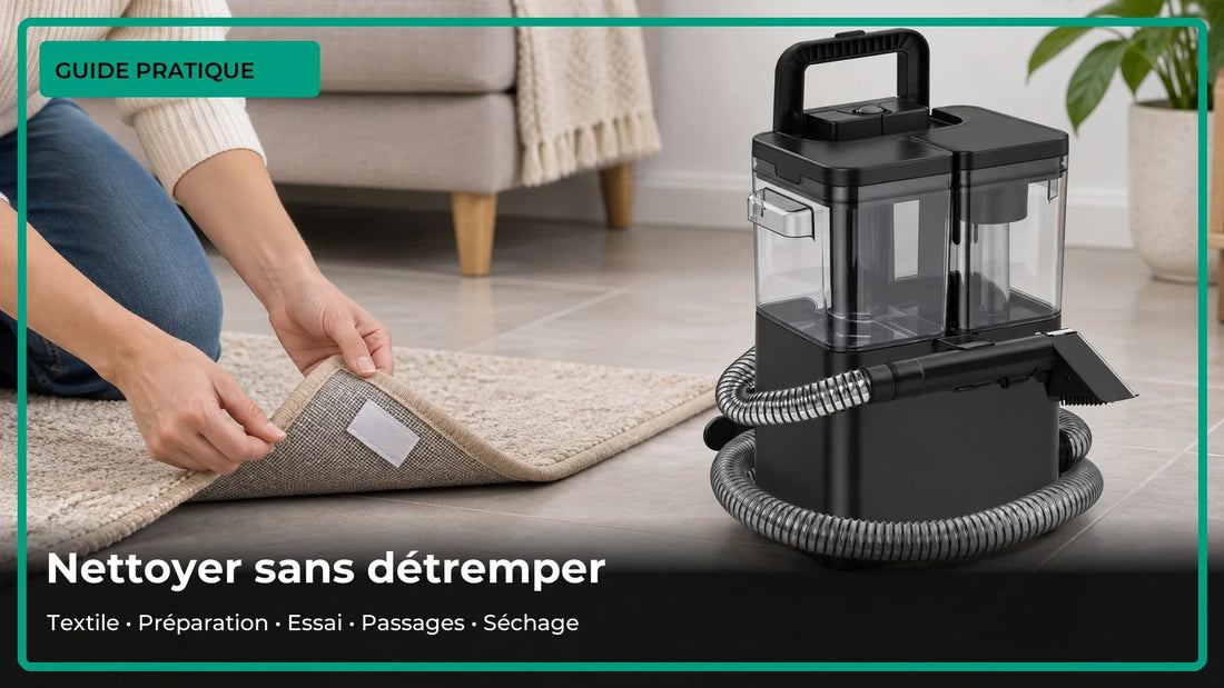Comment nettoyer un tapis avec une shampouineuse ?