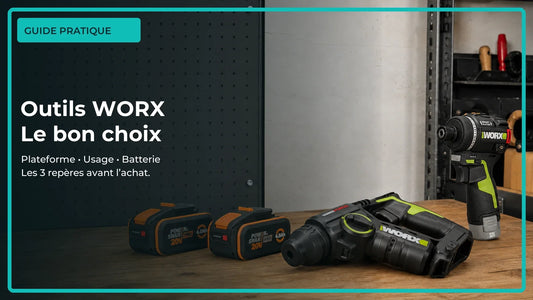 Outils WORX : quelle gamme choisir en France ? — trois points clés à retenir