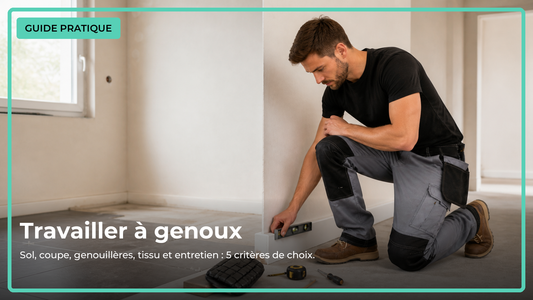 Guide pour choisir un pantalon de travail adapté aux tâches réalisées à genoux