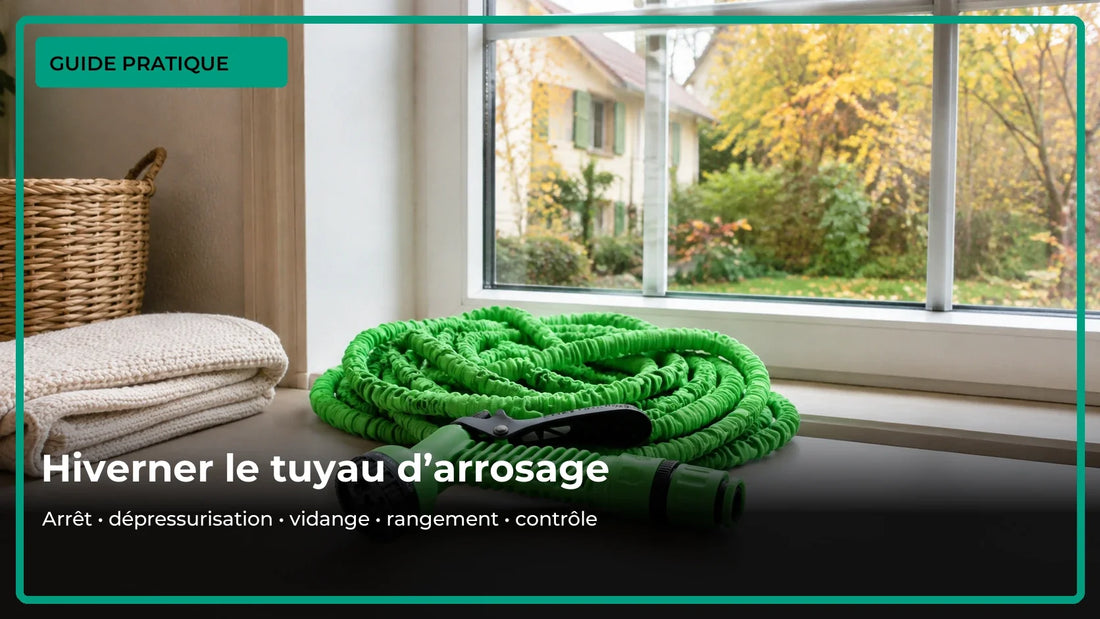 Comment protéger un tuyau d’arrosage du gel ?