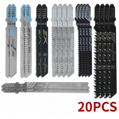 20 lames de scie sauteuse à tige en T – multi-matériaux - France - Lames de scie sauteuse