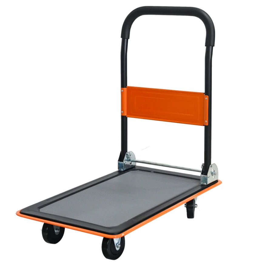 Chariot plateforme pliable 150 kg – manutention et rangement