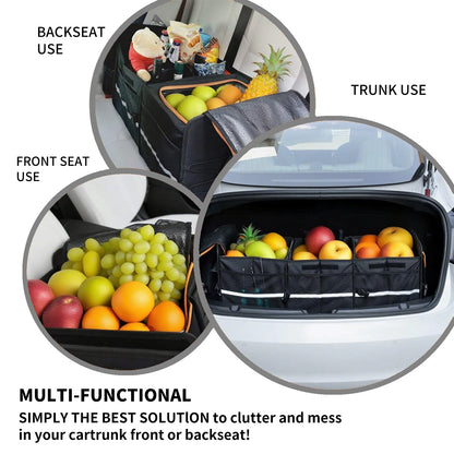 Organisateur de coffre pliable 115 L – tissu Oxford