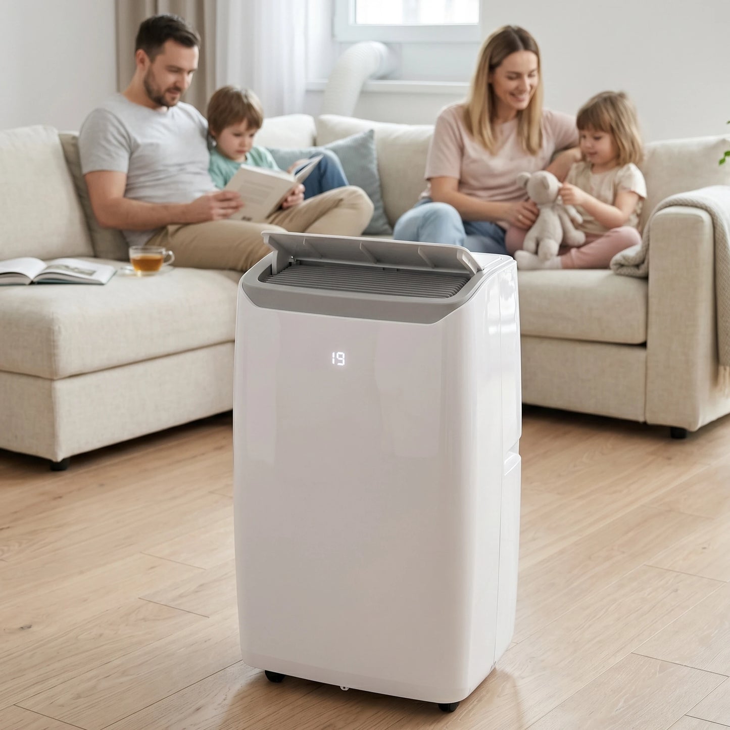 Climatiseur Portable 12000 BTU 5 En 1 Avec Télécommande