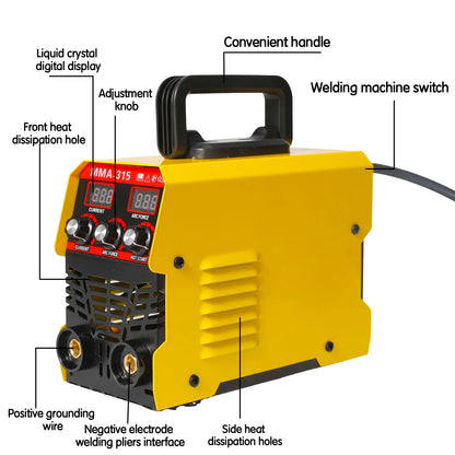 Soudeuse MMA-315 Portable Onduleur IGBT 20-315 A Réglable