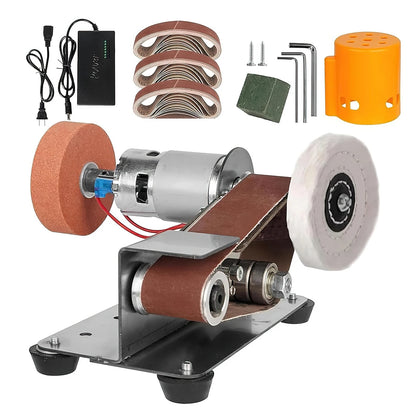 Ponceuse À Bande Électrique Mini 7 Vitesses Pour DIY Outil Polyvalent France
