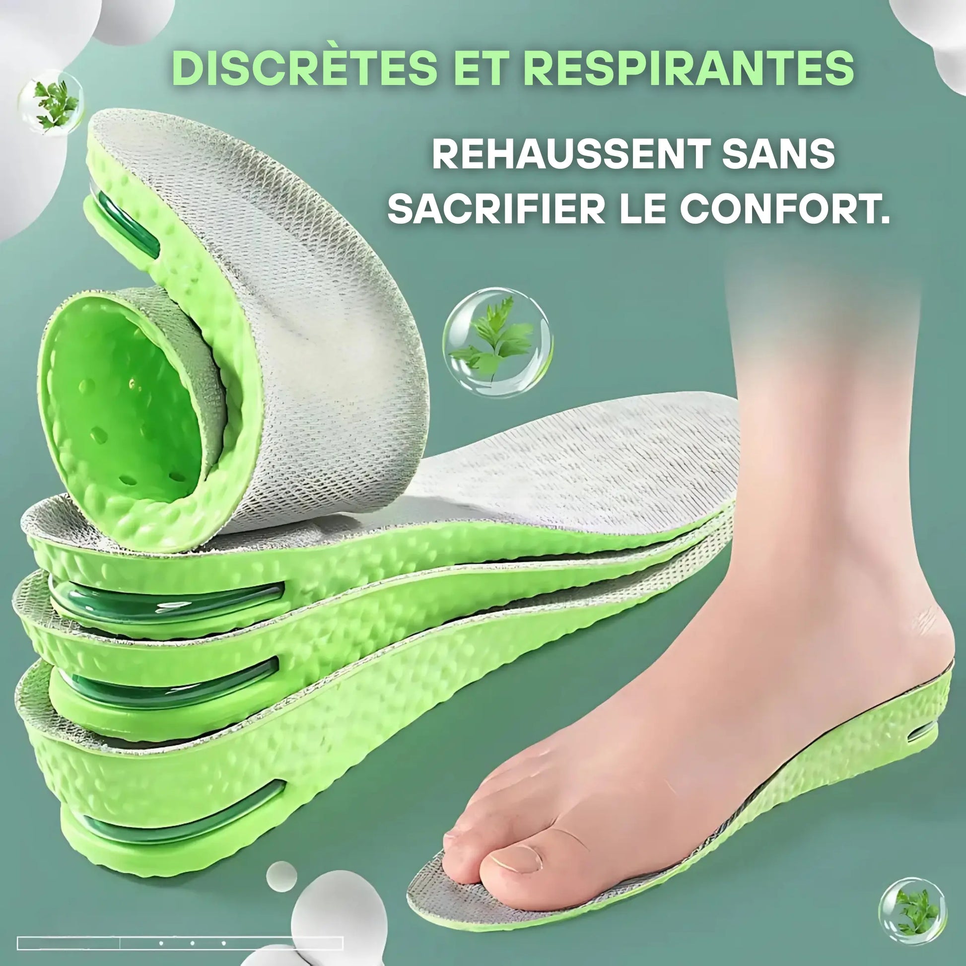 Airzen - Semelle gain de taille et confort