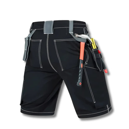 BAUSKY – Short de travail léger et confortable bausky confort confortable journ multi poches pochesbausky pour professionnels short tout travail