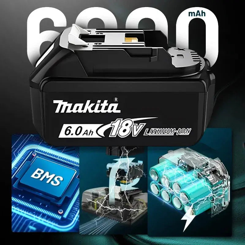 Batterie Makita 18V 9000mAh Rechargeable pour Outils BL1840 et BL1830B - Manuzen