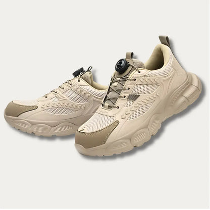 CROSSAFE - Baskets de sécurité à lacets automatiques acier anti antid automatique automatiques automne baskets bouton confort crasement crossafe curit doublure durable elles embout fermeture lacets maille mesh pour printemps rapante respirant rieure rotatif semelle sistante sécurité travail