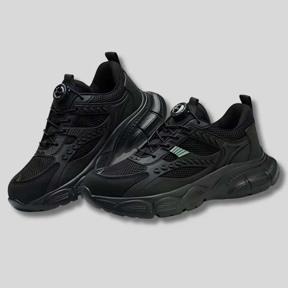 CROSSAFE - Baskets de sécurité à lacets automatiques acier anti antid automatique automatiques automne baskets bouton confort crasement crossafe curit doublure durable elles embout fermeture lacets maille mesh pour printemps rapante respirant rieure rotatif semelle sistante sécurité travail