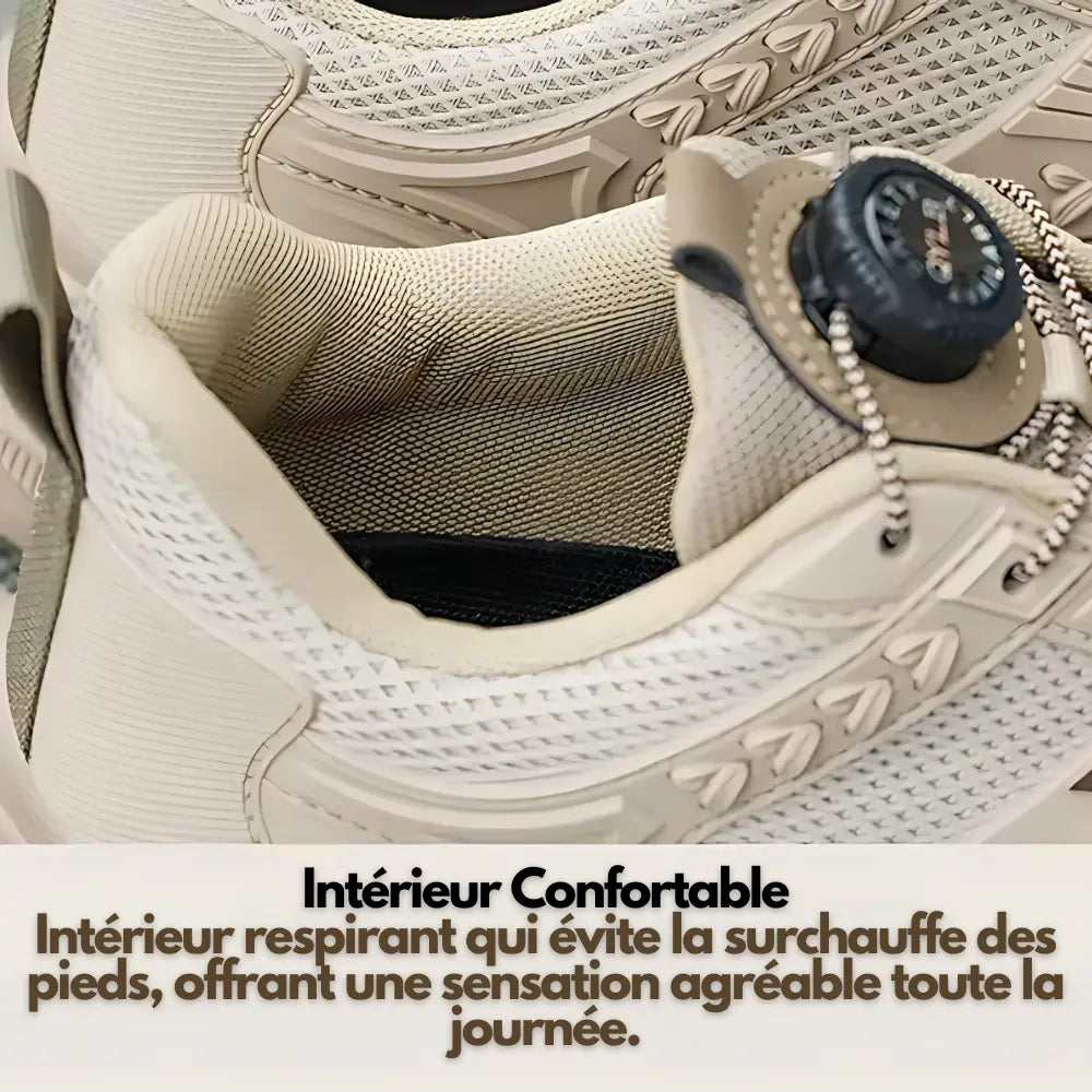 CROSSAFE - Baskets de sécurité à lacets automatiques acier anti antid automatique automatiques automne baskets bouton confort crasement crossafe curit doublure durable elles embout fermeture lacets maille mesh pour printemps rapante respirant rieure rotatif semelle sistante sécurité travail