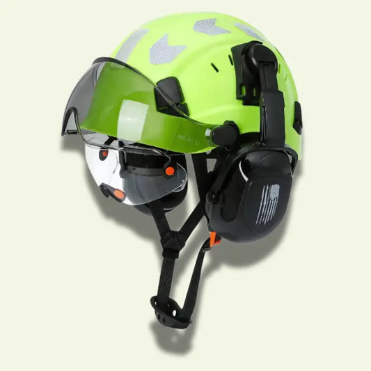 Casque de sécurité multifonction AME-GS SFO6 Réfléchissant C activit ajustement avec casque circulation confort curit doublure forme lunettes meilleure menton multifonction normes pour protection ration rieur sangle suspension syst tissu tractable trous visi