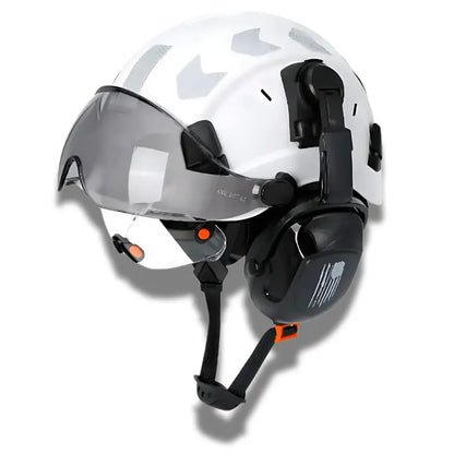 Casque de sécurité multifonction AME-GS SFO6 Réfléchissant A activit ajustement avec casque circulation confort curit doublure forme lunettes meilleure menton multifonction normes pour protection ration rieur sangle suspension syst tissu tractable trous visi