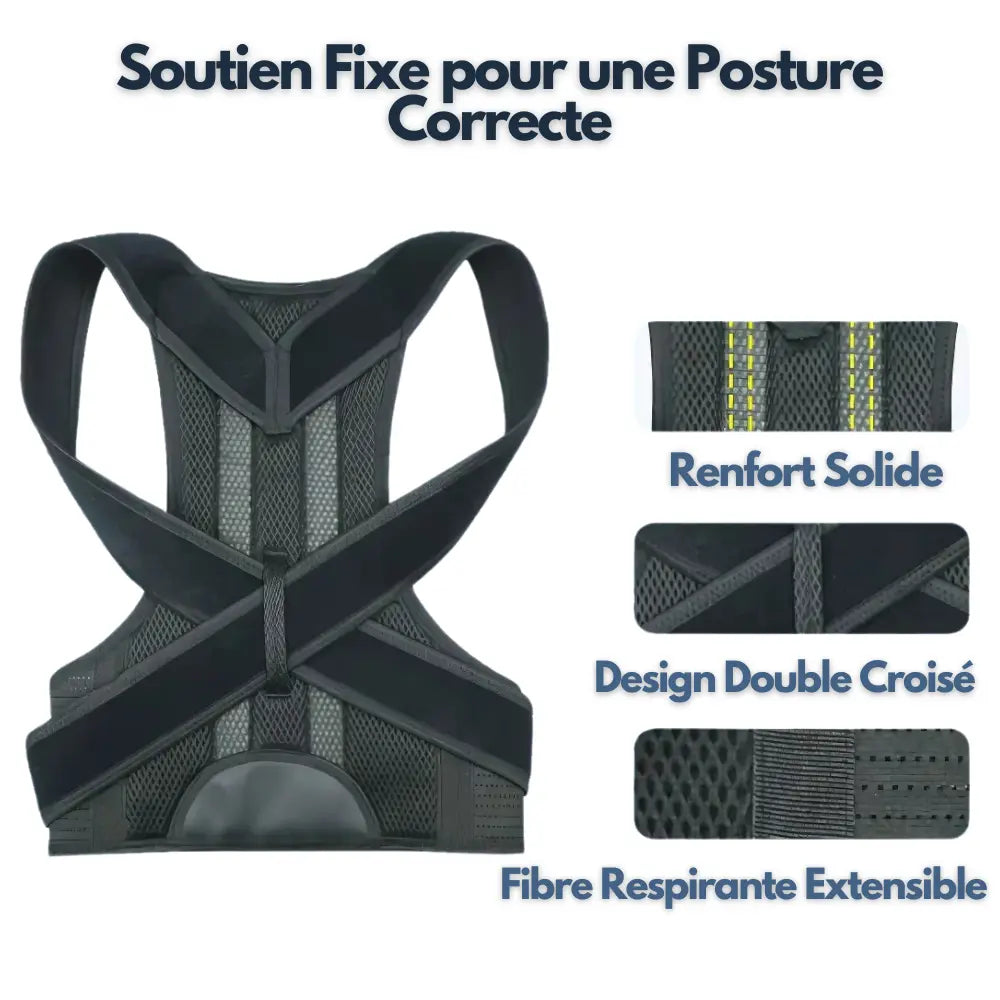 ErgoPosture: Correcteur de Posture Dorsale ajustable avec ceux confort confortable correcteur dorsale ergoposture journ long parfait posture pour quotidien solution soutien support tout votre vous
