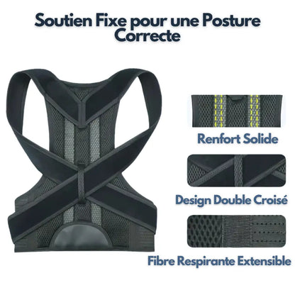ErgoPosture: Correcteur de Posture Dorsale ajustable avec ceux confort confortable correcteur dorsale ergoposture journ long parfait posture pour quotidien solution soutien support tout votre vous