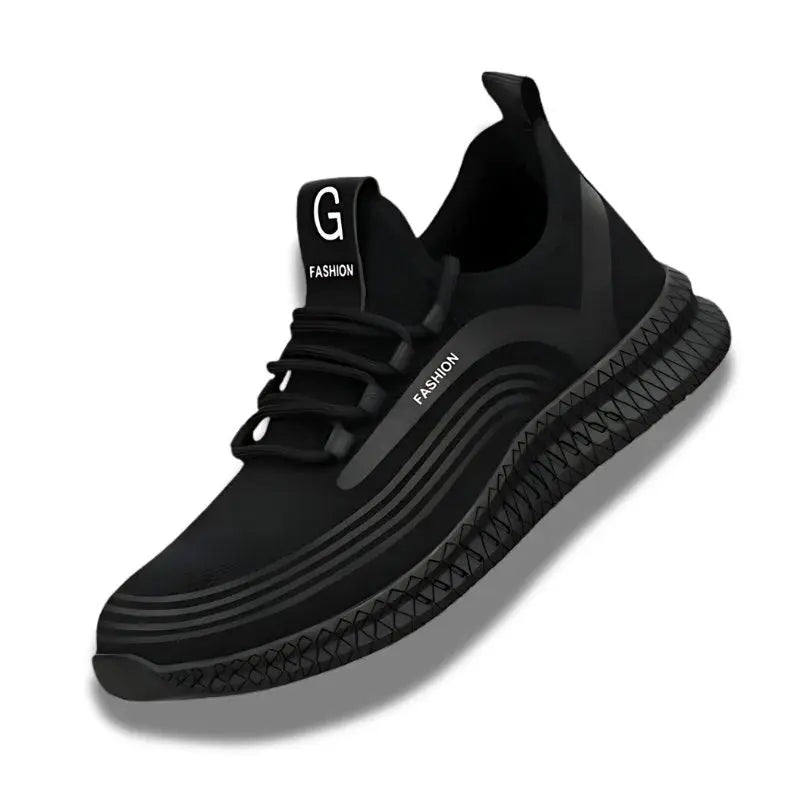 FASHION X GUIYSA - Baskets de sécurité hautes Noir basket de sécurité noir basket de sécurité pour homme et femme Baskets de sécurité hautes Baskets de sécurité S1