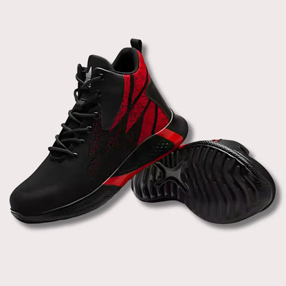 FashStep | Bottes de sécurité style running Rouge 200j acier anti antid aussi avec bottes caoutchouc confortables curit diaire elles embout fashstep haute interm jusqu kevlar leur maille perforation pour protection rapant respirantes rieure running semelle sistance style ultra