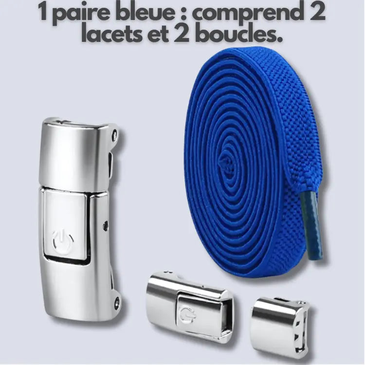 FixLacet | Lacets autobloquants Bleu 100cm autobloquants chaussures confort confortables curit essayez fixlacet fixlacetfixlacet lacets lasticit leur maintien offrir parfait pour pratiques quotidien quotidienne sans sport toutes utilisation votre
