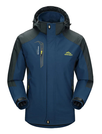 Veste coupe-vent imperméable TRVLWEGO Navy