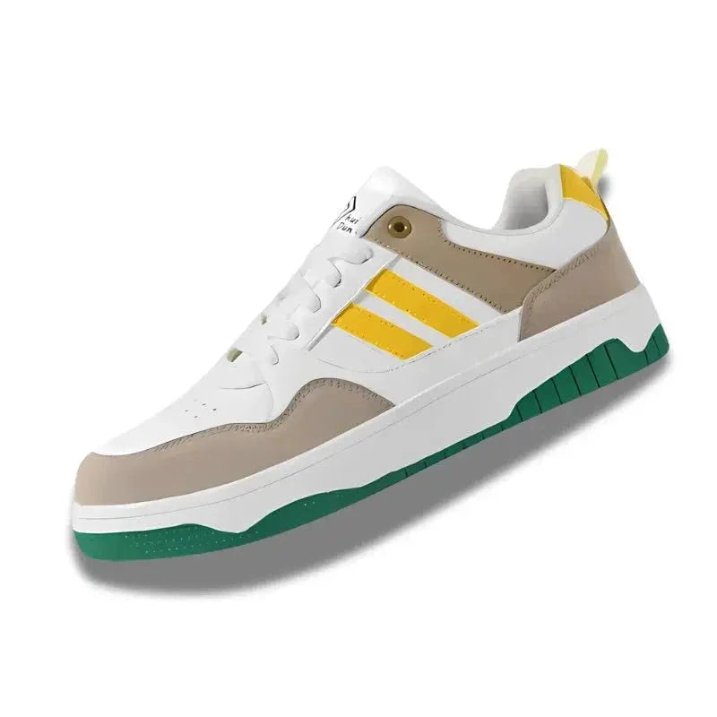 HUIDUN - Chaussures de sécurité en cuir pour Homme Jaune