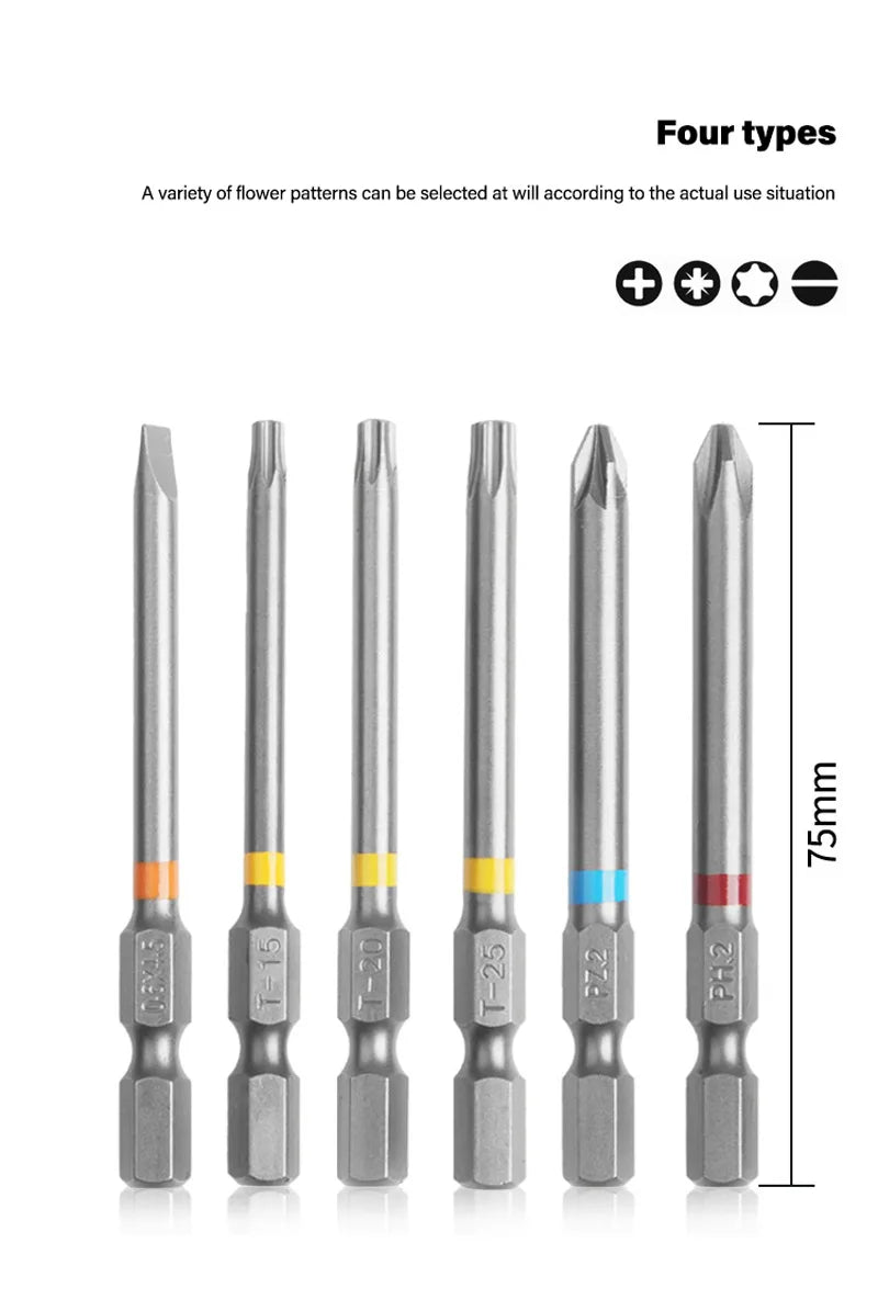 Makita B-55697 Jeu D'embouts Tournevis 43 Pièces Code Couleur Pour Outil