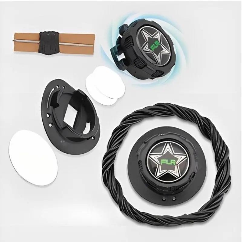 Lacet Automatique Pentagone (Noire) France automatique boucle chaussures clin confort gain illacet lacer lacet pour temps votre