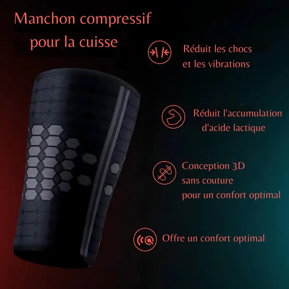 Manchons de compression GOUNOD confort manchons cuisse musculaire