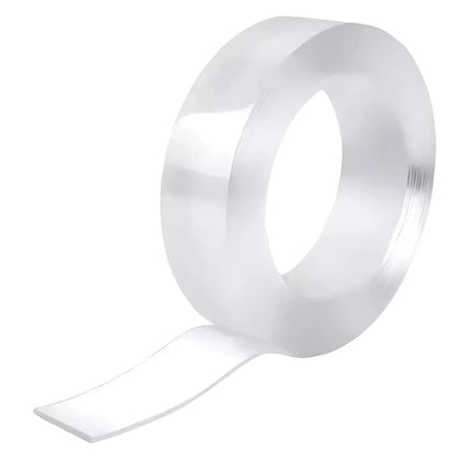 NANO : Adhésif Lavable Double Face 2 mm couvrez double durable face fixation fixer lavable murs nano pour sans solution surfaces tout usage utiliser votre vous