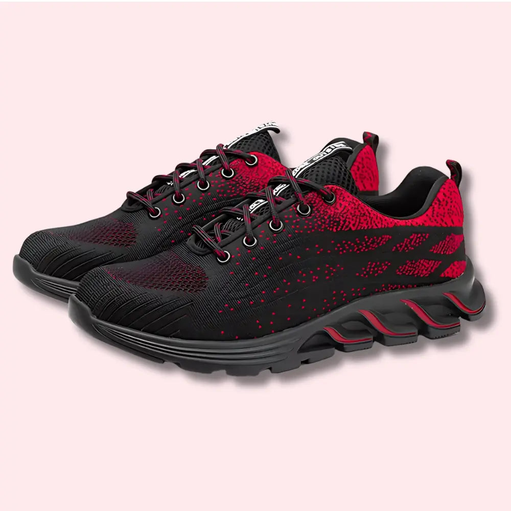 NICELIFE - Baskets de sécurité antistatiques acier antistatique antistatiques automne baskets caoutchouc confort curit doublure durable elles embout hiver maille nicelife pour printemps protection respirante rieure saison saisons semelle style sécurité toutes